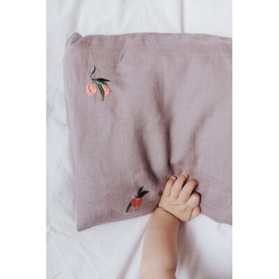 peach millet cushion