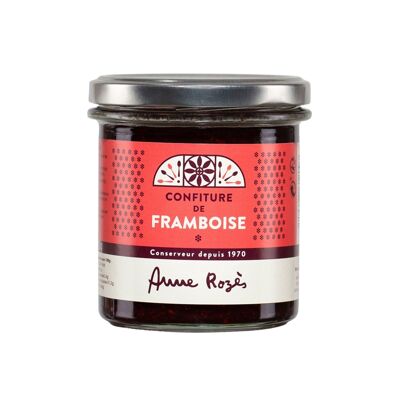 Raspberry jam 350g Anne Rozès - Fruity sweetness and culinary craftsmanship