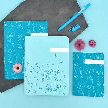 Papeterie Carnet Motif Ours 14 X 18cm 3