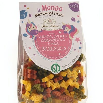 PASTA PARA NIÑOS: Unicornios Bio y Sin Gluten