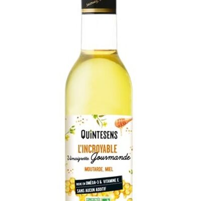 The Incredible Gourmet Vinaigrette, with honey and French mustard
