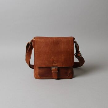 Sac besace Alexis Camel 3