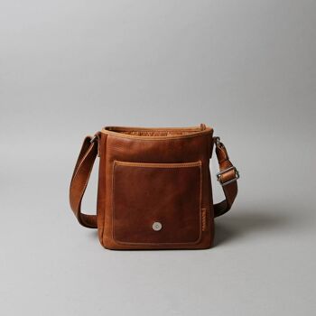 Sac besace Alexis Camel 6