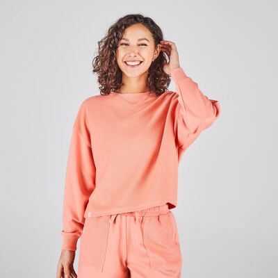 Coral Frida sweatshirt