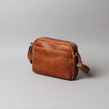 Sac besace Hugues Camel 5