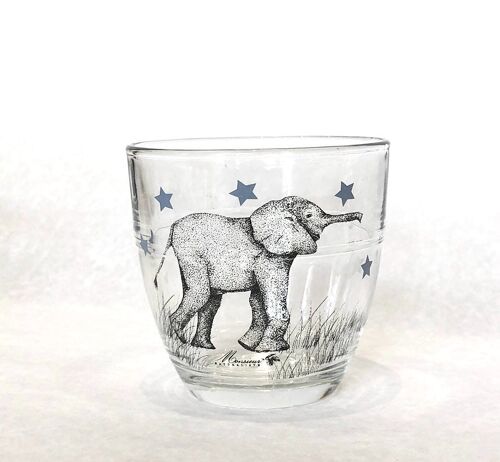 vaisselle enfants, Verre enfant bébé éléphant