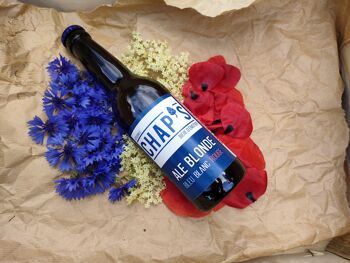 Bière Ale Blonde Bleu Blanc Rouge 3