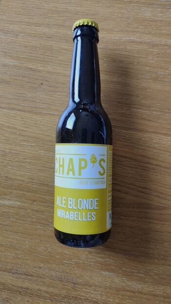 Bière Ale Blonde Mirabelles