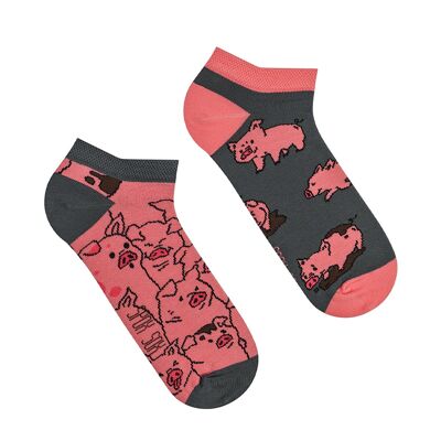 Calcetines tobilleros de cerdos / calcetines bajos / calcetines deportivos