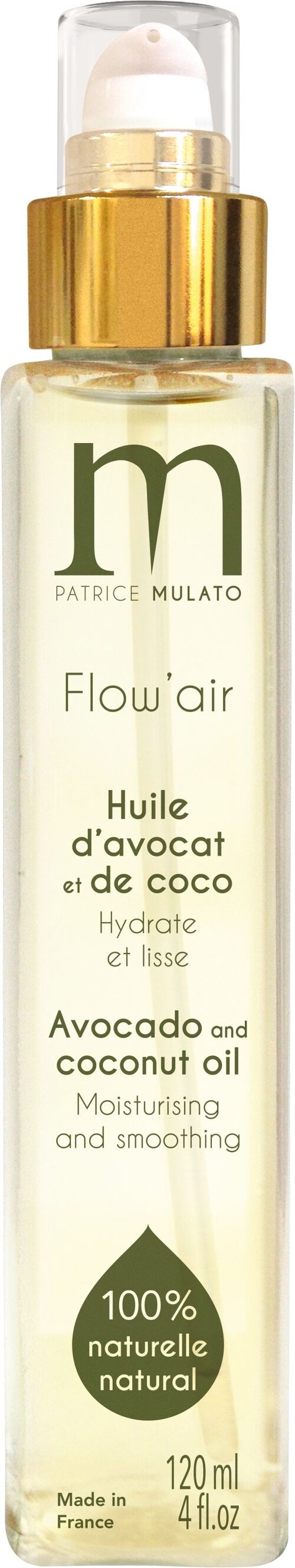 FLOW AIR HUILE D'AVOCAT COCO 120 ML