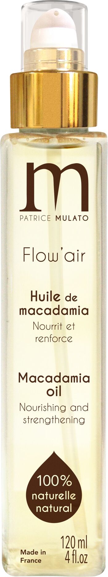 FLOW AIR HUILE DE MACADAMIA 120 ML