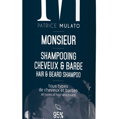 MONSIEUR Shampoo per barba e capelli 500ML