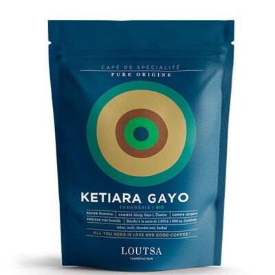 Organic ESPRESSO KETIARA GAYO coffee 1 kg
