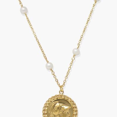 Athena Medallion Necklace