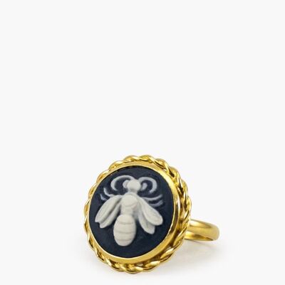 Bee Cameo Ring