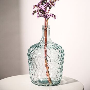 Vase "Valentina" - 100% verre recyclé 4