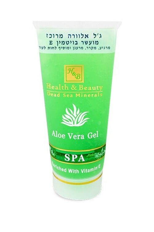 gel apaisant aloe vera et minéraux de la Mer Morte