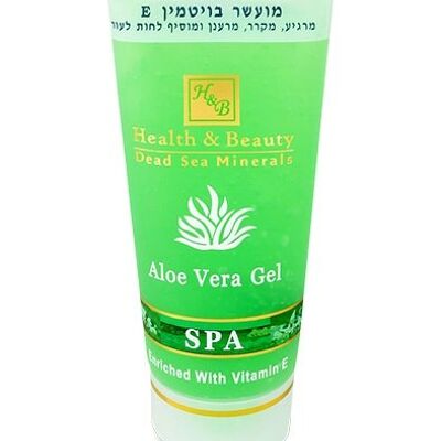 soothing gel with aloe vera and Dead Sea minerals