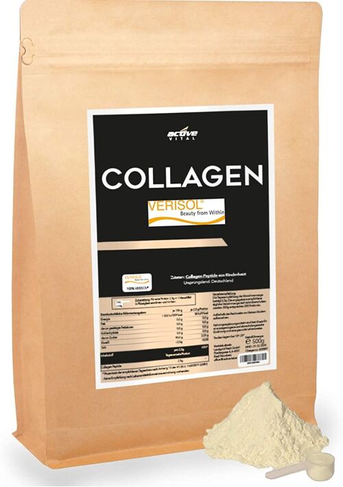 VERISOL Collagen-Hydrolysat-Pulver Typ-1-3 Bioaktive-Kollagen