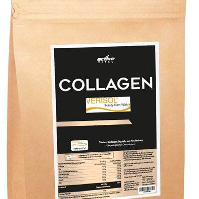 VERISOL Collagen-Hydrolysat-Pulver Typ-1-3 Bioaktive-Kollagen