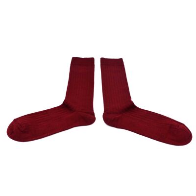 Burgundy socks 42-46