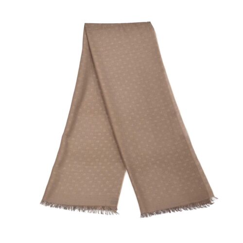 Etole en laine beige fauve