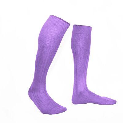 Pure Scotland Amethyst Knee-highs