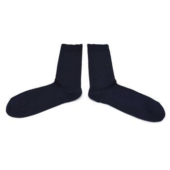 Semainier de chaussettes made in France Frenchy Navy 2
