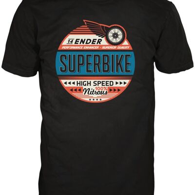 Tee Shirt copie 14ender Superbike noir