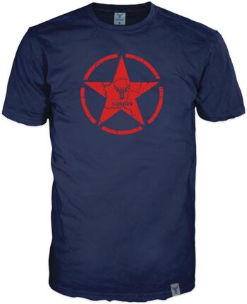 T-shirt 14ender Star bleu marine 1