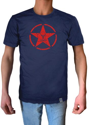 T-shirt 14ender Star bleu marine 3