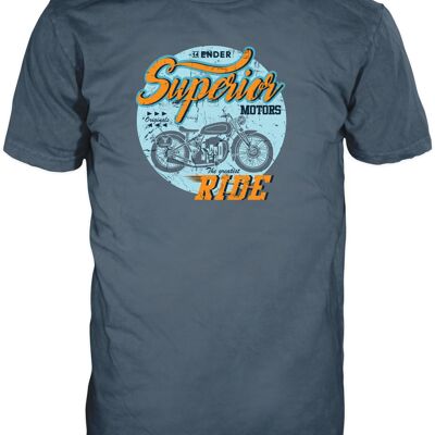 Camiseta 14ender Superior Ride pizarra oscura