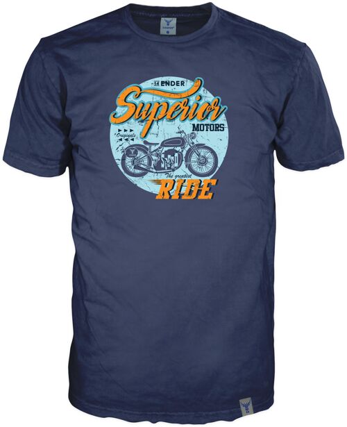 T-Shirt 14ender Superior Ride navy