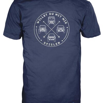 T-Shirt 14Ender® 4 Wheeling navy