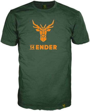 T-shirt 14Ender® HD vert foncé 1