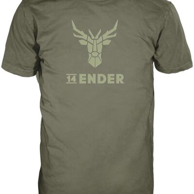 T-shirt 14Ender® HD vert terre