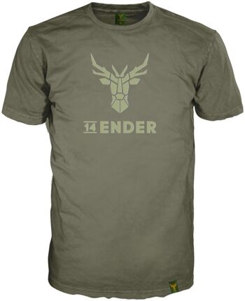 T-shirt 14Ender® HD vert terre 1