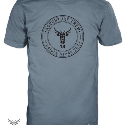 T-Shirt 14Ender® La natura ha bisogno di te dark slade