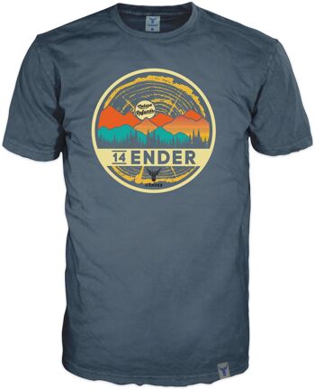 14Ender® Nature Refunds t-shirt ardoise foncé