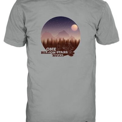 T-Shirt 14Ender® One Billion Stars grey mel