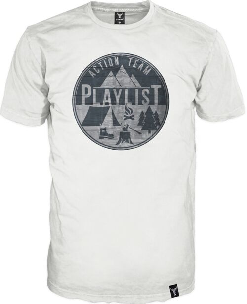 T-Shirt 14Ender® Playlist white