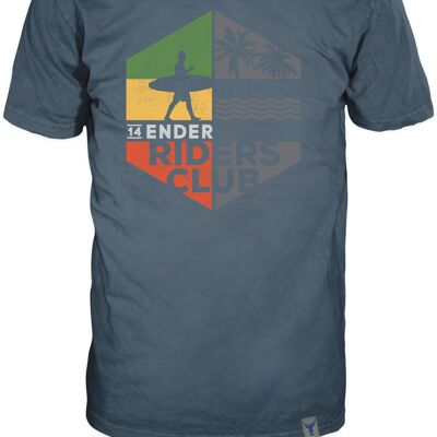 14Ender® Riders Club t-shirt ardoise foncé
