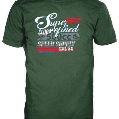 Camiseta 14Ender® Speed Supply verde oscuro