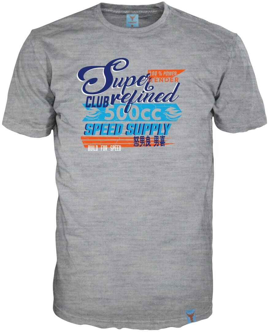 T-shirt 14Ender® Speed Supply grigio mel