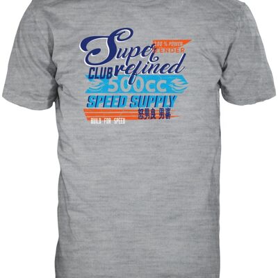 Camiseta 14Ender® Speed Supply gris mel