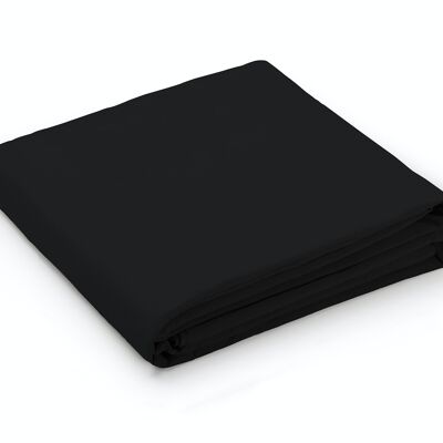 Black duvet cover