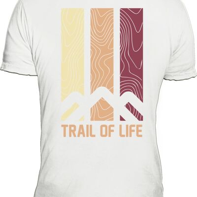 Camiseta blanca 14Ender® Trail of Life