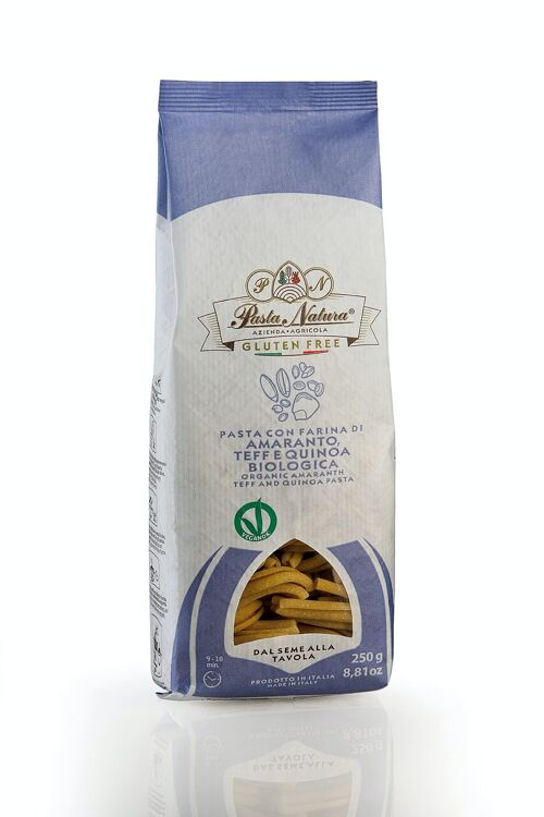 Casarecce di Amaranto Teff e Quinto Bio, Gluten Free