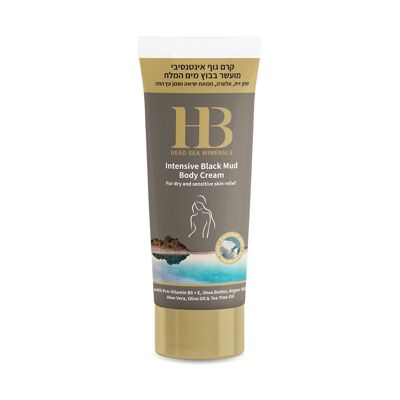moisturizing body cream with mud and minerals from the Dead Sea
