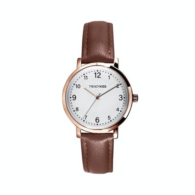 TC10164-01 - Reloj analógico para mujer Trendy Kiss - Correa de piel - Estelle